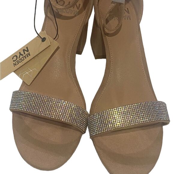 Madden Women’s Blush 2”Block heel Comfort Foam Insole Buckle Sandal NIB Size 8.5 - Picture 4 of 15